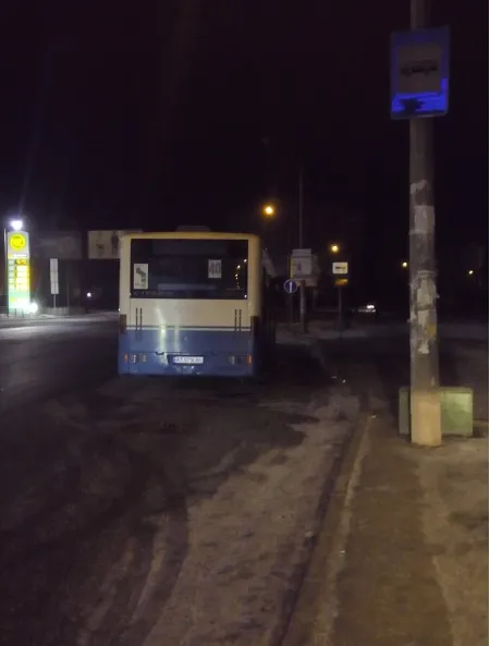 Один із нещодавно закуплених німецьких великогабаритних автобусів, через поломку, простояв всі вихідні на вулиці Довженка (фото) — фото 7