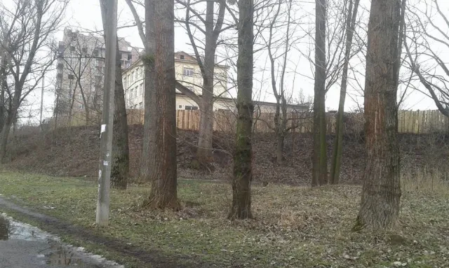 В Івано-Франківську поблизу міського озера місцеві мешканці зафіксували початок будівництва (фото) — фото 1
