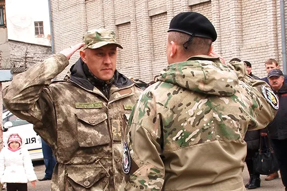 Бійці батальйону «Івано-Франківськ» вирушили в зону АТО — фото 9
