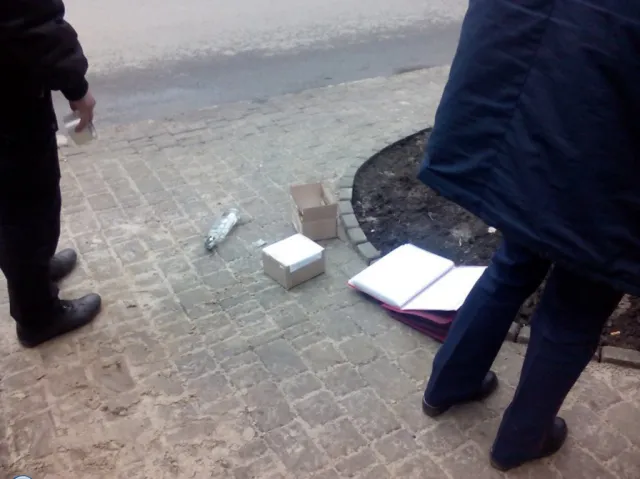 Франківські поліцейські на Вовчинецькій затримали п'яного озброєного «бійця» — фото 1