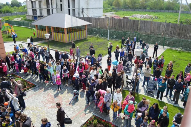 На Пасічній урочисто відкрили новий дитячий садок — фото 11