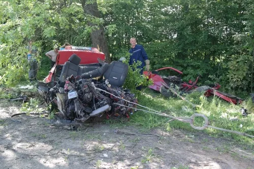20-річний водій перевищив швидкість на повороті та врізався в дерево. Юнак помер на місці — фото 2
