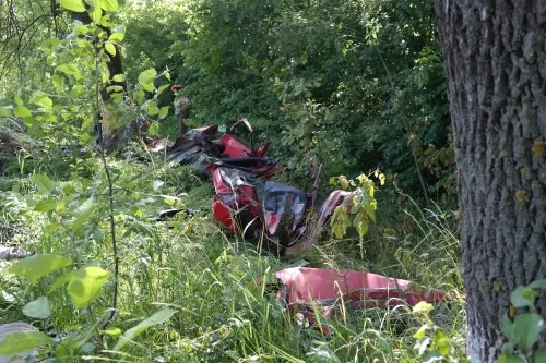 20-річний водій перевищив швидкість на повороті та врізався в дерево. Юнак помер на місці — фото 6