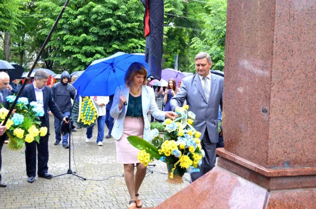 Франківці вшанували пам’ять Євгена Коновальця — фото 9