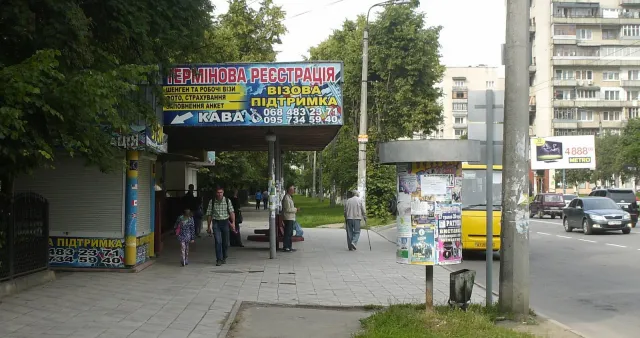 У Івано-Франківську мікрорайон Пасічна "тоне у рекламі" — фото 1