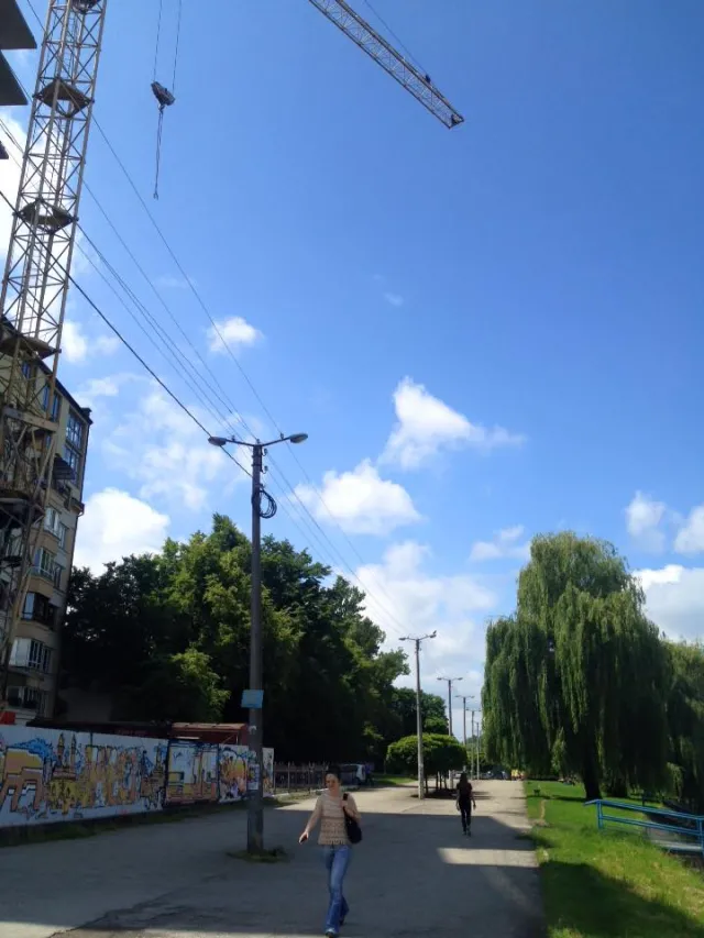 На об'єкт будівництва біля озера недопустили працівників Державної архітектурно-будівельної інспекції — фото 3