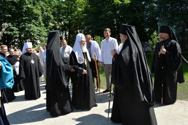 На Прикарпаття прибув Патріарх Філарет — фото 4