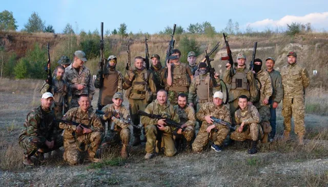 Цими вихідними на Прикарпатті відбувся черговий вишкіл бійців АТО — фото 1