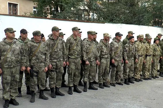 Загін прикарпатських поліцейських повернувся із зони АТО — фото 2