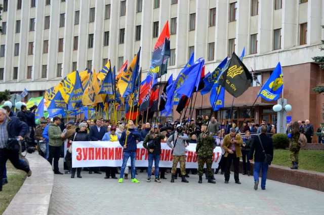 В Івано-Франківську виступили проти режиму олігархів, підвищених тарифів та репресій — фото 14