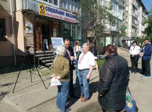 У Франківську з’явився ще один соціальний магазин, де можна придбати продукти за суттєвою знижкою — фото 1