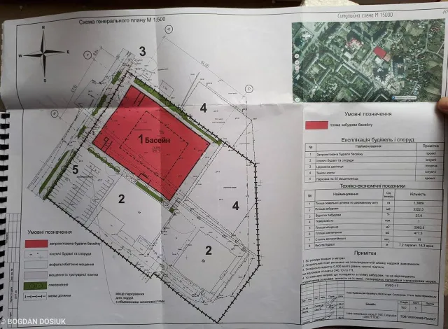 Проект вже "на виході": в Івано-Франківську побудують 25-метровий критий басейн,  з кафетерієм та відкритою терасою з шезлонгами — фото 1