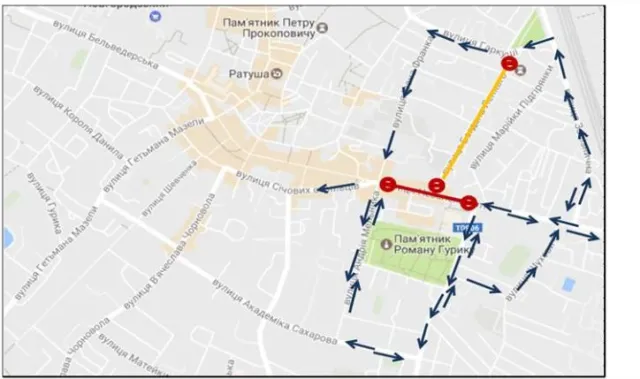 В Івано-Франківську на 4 дні обмежать рух — фото 1