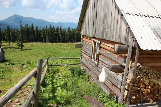 Франківський художник поділився враженням про те, як відвідав однойменну гору Кукул та про неймовірну красу полонини і про колоритне життя гуцулів — фото 2